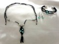 Combinación del Negro/ Verde agua.